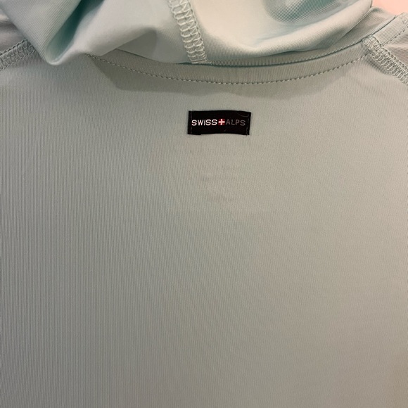 Swiss Alps Hooded Sweatshirt Sz S - Picture 8 of 8